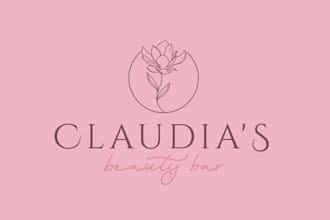design a luxury makeup, eyelash, beauty and cosmetic logo