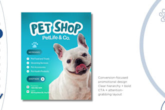 design pet business social media posts