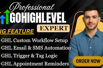 setup gohighlevel workflow highlevel email automation ghl expert