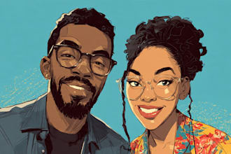 draw digital caricature from your photo