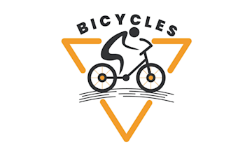 design a modern bicycle or cycle logo for your brand