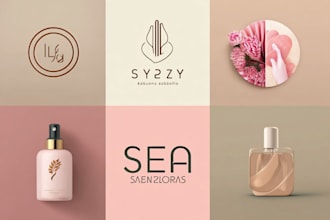 5 feminine logo designs for beauty, skincare, salon brands