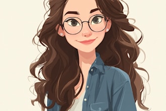 create cartoon disney portrait