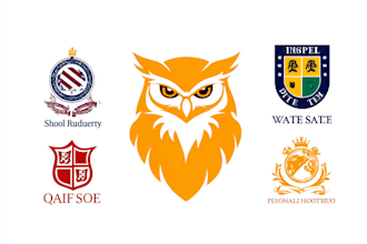 design childcare, school, university, education logo