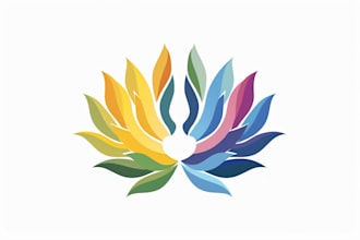 design counseling, coaching, wellness, and holistic logo