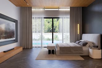design and render the bedroom
