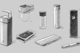 sketch a product design idea