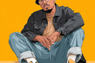 draw cartoon portrait in disney cartoon
