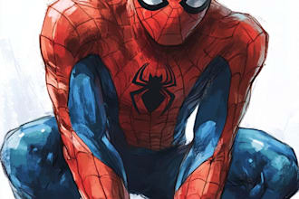 create marvel superhero comic logo intro