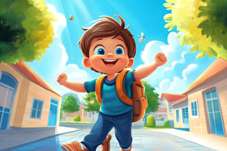 draw children book illustrations and children story book