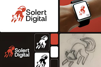 design production, dj, music, film and studio logo