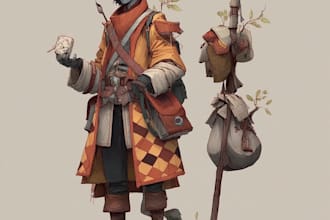 design dnd party, fantasy character