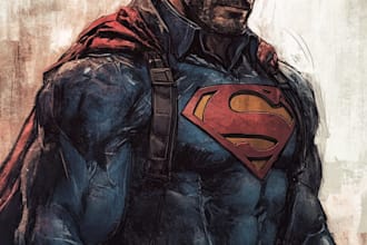 do a superhero comic
