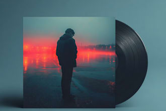 draw a vinyl art cover for your song or album