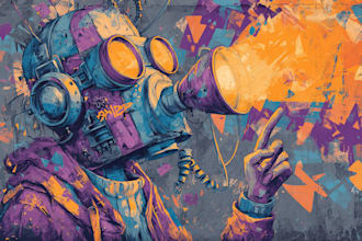 make custom street art illustrations