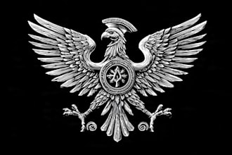 design professional military army themed patches logo