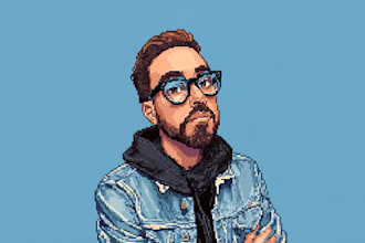 create a custom pixel art profile picture