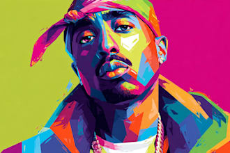 make awesome wpap pop art portrait