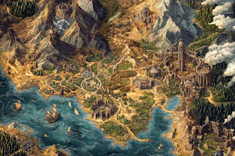 do fantasy map and city maps