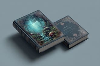 create a unique business or marketing book cover design