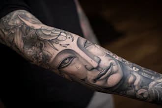 design a unique custom tattoo design