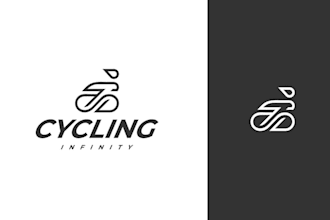 design a modern and dynamic cycle or bicycle logo for your brand