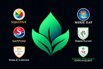 design logo for childcare, school, university, institute