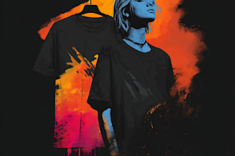 create unique, edgy, artsy design streetwear clothing