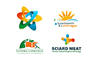 design education, university ,daycare, childcare logo