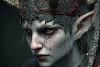 fantasy horror characters or fantasy character