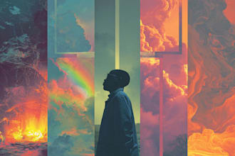 design album cover or single cover art