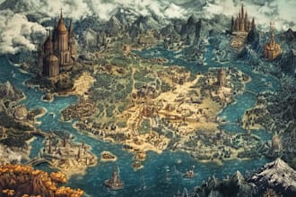 do fantasy map and city maps