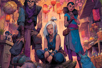 design dnd party and fantasy