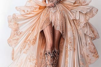 create fashion design clothes illustration