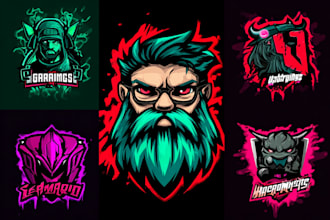 do gaming mascot sports logo design