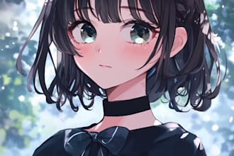 do a anime character