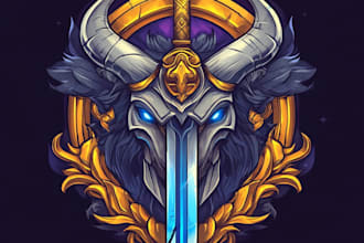 do fantasy game logo