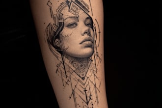 design a unique custom tattoo design