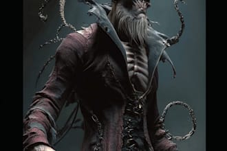 fantasy horror and fantasy horror character
