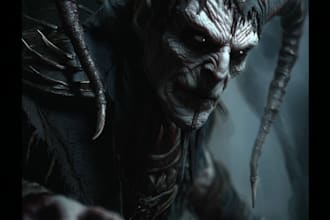 fantasy horror and fantasy horror character