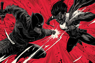 comic book illustration with comic book illustrator