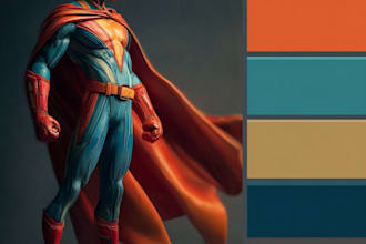 design you a character or superhero