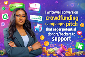 write a very convincing pitch for your crowdfunding campaign