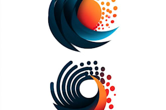 paint a fabulous modern business logo design