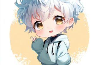 make custom anime chibi sticker pack