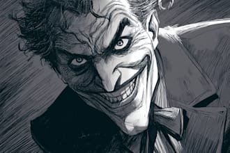 comic book illustration with comic book illustrator