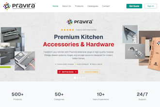 build a modern next js website with animations and clean UI
