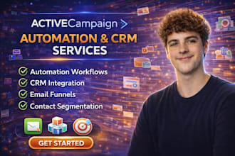 do activecampaign automation CRM integration email funnels contact segmentation