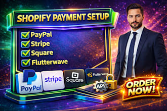 do shopify paypal checkout, stripe,square, flutterwave,payment button API error