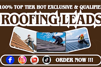roofing contractor leads roofing leads facebook google instagram ads campaign
